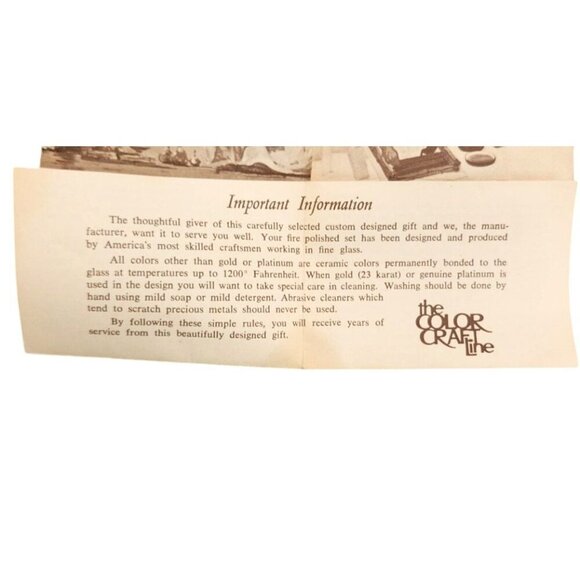 Vintage Mid-Century Libby Zodiac Highball Glasses 23kt Gold  Design Set Of 12 As - Picture 9 of 15